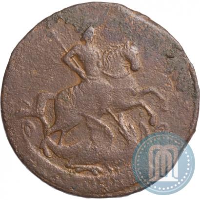 Фото 2 копейки 1757 года  "Номинал над Св. Георгием"