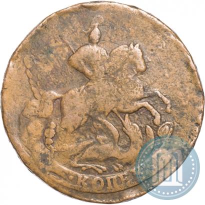 Фото 2 копейки 1759 года  "Номинал под Св. Георгием"