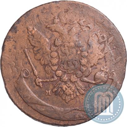 Фото 5 копеек 1763 года ММ 