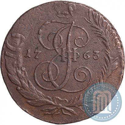 Фото 5 копеек 1763 года СПМ 