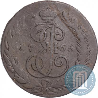 Фото 5 копеек 1765 года СМ 