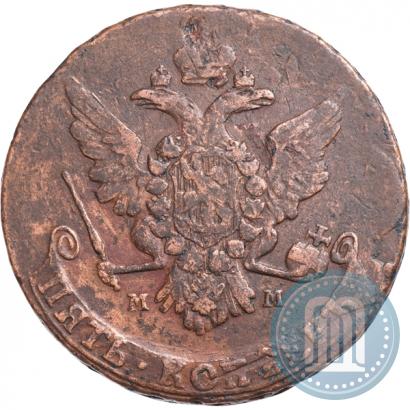 Фото 5 копеек 1766 года ММ 