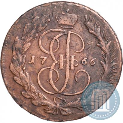 Фото 5 копеек 1766 года ММ 