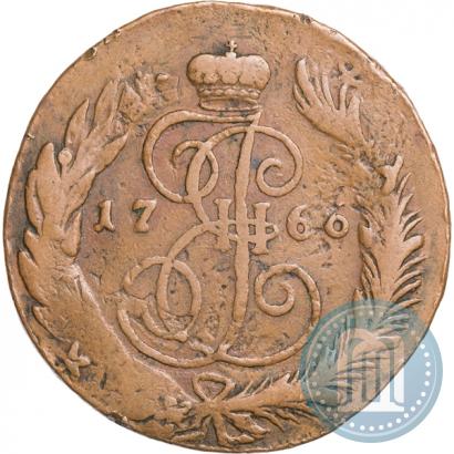 Фото 5 копеек 1766 года СПМ 