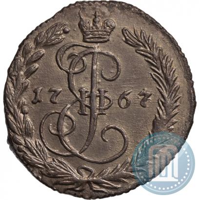 Фото Денга 1767 года ЕМ 