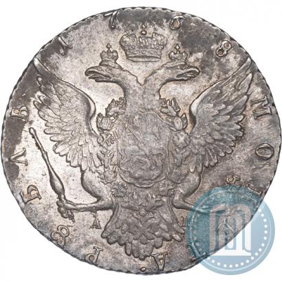 Фото 1 рубль 1768 года СПБ-АШ 
