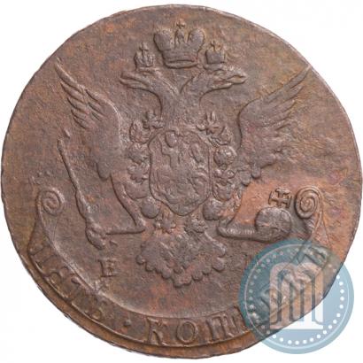 Фото 5 копеек 1768 года ЕМ 