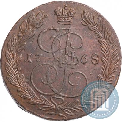 Фото 5 копеек 1768 года ЕМ 