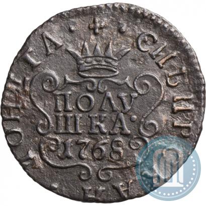 Фото Полушка 1768 года КМ 