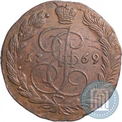 Фото 5 копеек 1769 года ЕМ 