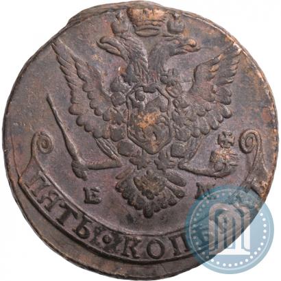 Фото 5 копеек 1778 года ЕМ 