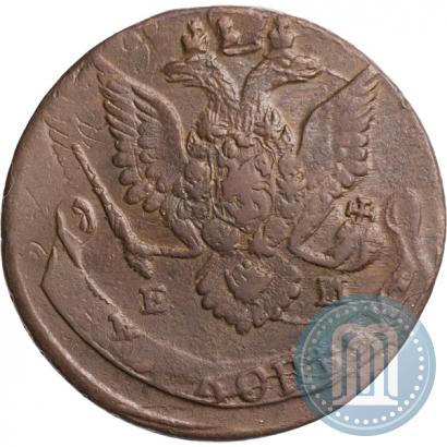 Фото 5 копеек 1786 года ЕМ 