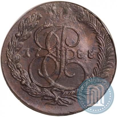 Фото 5 копеек 1788 года ЕМ 