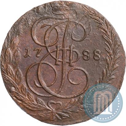 Фото 5 копеек 1788 года ЕМ 