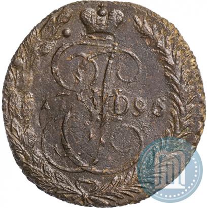 Фото 5 копеек 1796 года ЕМ "Павловский перечекан"