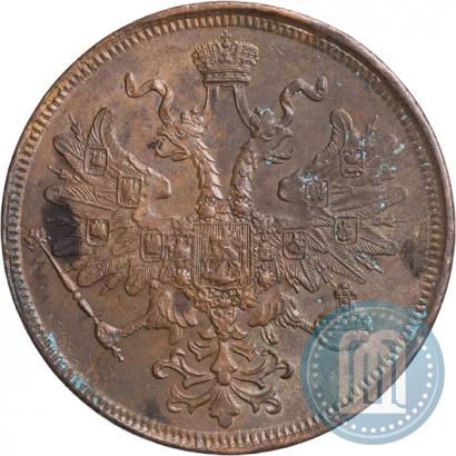 Фото 5 копеек 1864 года ЕМ 