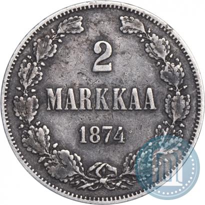 Фото 2 марки 1874 года S 