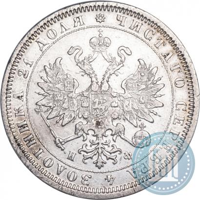 Фото 1 рубль 1880 года СПБ-НФ 