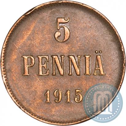 Фото 5 пенни 1915 года  