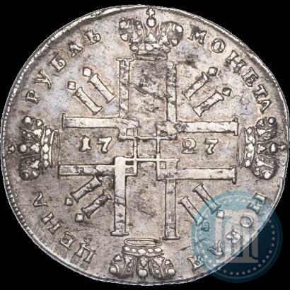 Picture 1 rouble 1727 year  "Petersburg type"
