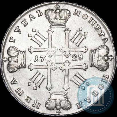 Picture 1 rouble 1728 year  "Type of 1728"