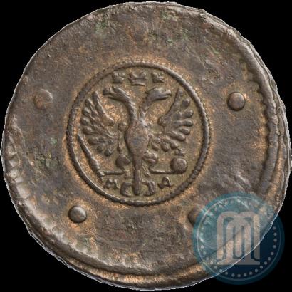 Picture 5 kopecks 1730 year МД 