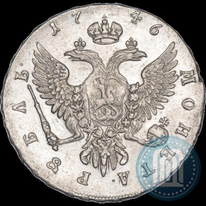 Picture 1 rouble 1746 year ММД 