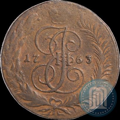 Picture 5 kopecks 1763 year СПМ 