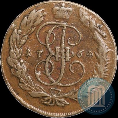 Picture 5 kopecks 1764 year ММ 