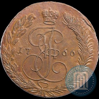Picture 5 kopecks 1766 year ЕМ 