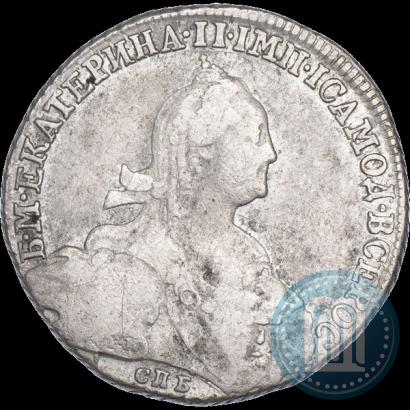 Picture 1 rouble 1775 year СПБ-ФЛ 