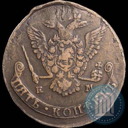Picture 5 kopecks 1778 year ЕМ 