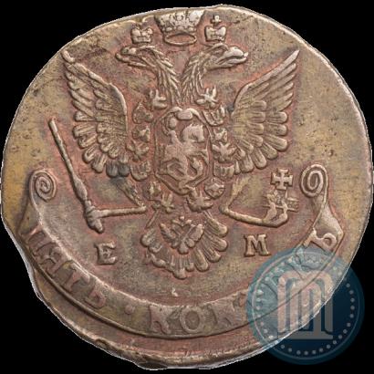 Picture 5 kopecks 1779 year ЕМ 