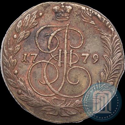 Picture 5 kopecks 1779 year ЕМ 