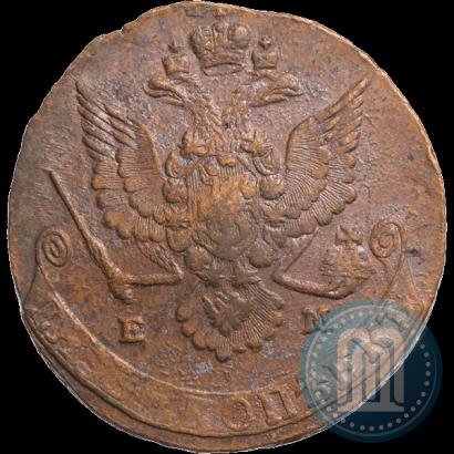 Picture 5 kopecks 1780 year ЕМ 