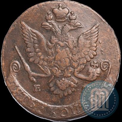 Picture 5 kopecks 1782 year ЕМ 