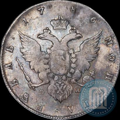 Picture 1 rouble 1786 year СПБ-ЯА 