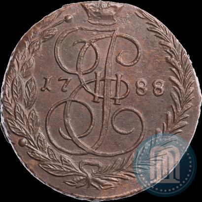 Picture 5 kopecks 1788 year ЕМ 
