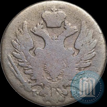 Фото 1 грош 1824 года IB "Z MIEDZI KRAIOWEY"