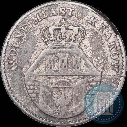 Picture 5 groszy 1835 year  "Free city of Kraków"