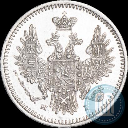 Фото 5 копеек 1853 года СПБ-HI 