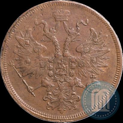 Фото 5 копеек 1859 года ЕМ "Тип 1860-1867"