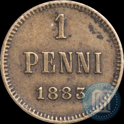 Picture 1 penni 1883 year  
