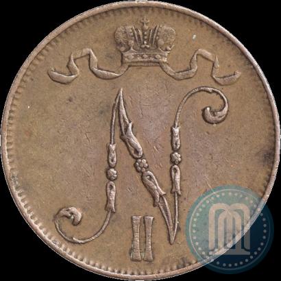 Picture 5 pennia 1911 year  