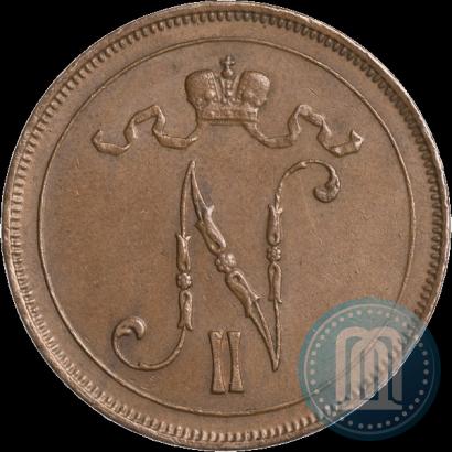 Фото 10 пенни 1914 года  