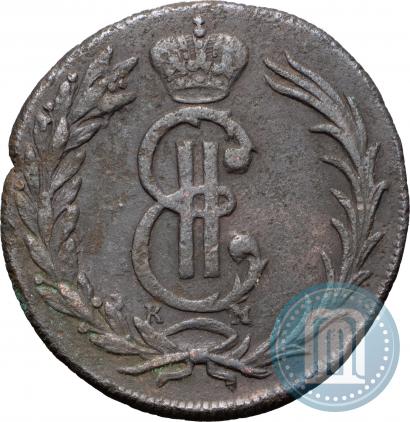 Фото 2 копейки 1770 года КМ 