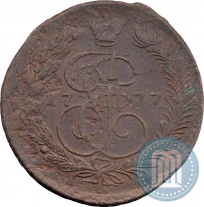 Фото 5 копеек 1777 года ЕМ 