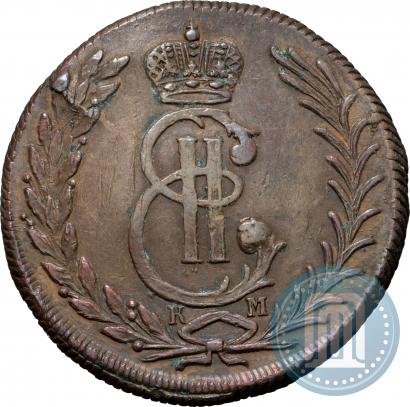 Фото 2 копейки 1776 года КМ 