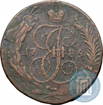 Фото 5 копеек 1789 года ММ 