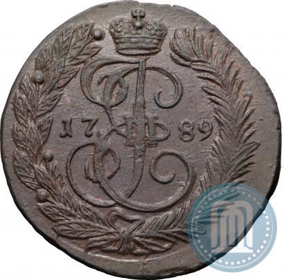 Фото 2 копейки 1789 года ЕМ 